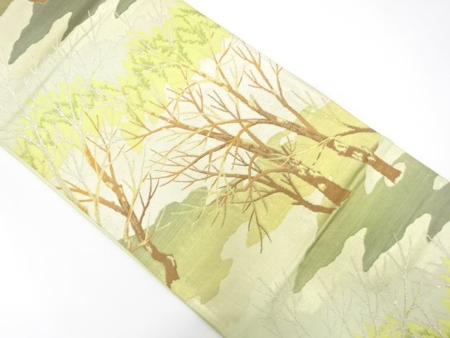 Japanese Kimono / Antique / Fukuro Obi Silk